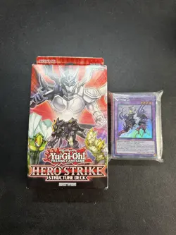 2015 YUGIOH English HERO STRIKE STRUCTURE DECK (Unopened w/ Extra Cards) - Image 1