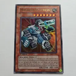 Yu-Gi-Oh! Machina Fortress SDMM-EN001 Ultra Rare 1st Edition LP Machine Effect - Image 1