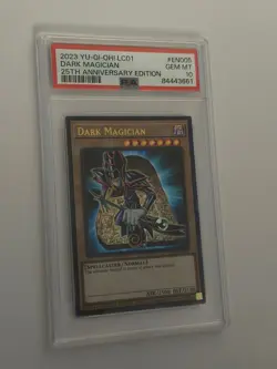 Yu-Gi-Oh! 2023 Dark Magician (25th Anniversary Edition) - PSA 10 - Image 1