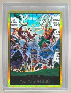 DON!! Egghead 2025 One Piece The Azure Sea's Seven Golden Foil - Image 1