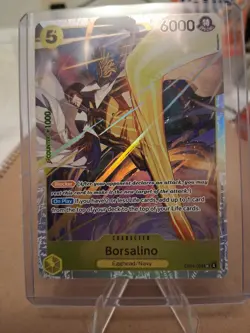 One Piece CCG Borsalino EB04-058 SR Blocker On Play 5 Cost 6000 Foil English - Image 1