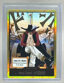DON!! Card 2025 One Piece The Azure Sea's Seven Golden Foil - Image 1