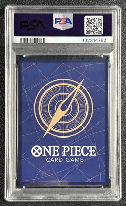 TRAFALGAR LAW PSA 10 2024 ONE PIECE JAPANESE #OP10-119 MANGA ALTERNATE ART 4782 - Image 2