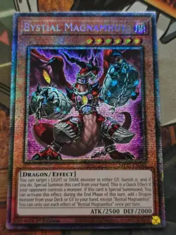 Yugioh - Bystial Magnamhut MP25-EN043 Starlight Rare Near Mint IN HAND - Image 1