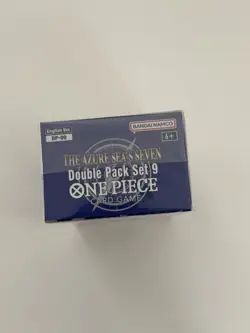 One Piece TCG: Double Pack Set 9 The Azure Sea's Seven SEALED English Brand New - Image 5