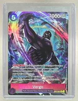 Vergo 2026 One Piece Azure Sea's Seven #OP14-061 Alt Art - Image 1