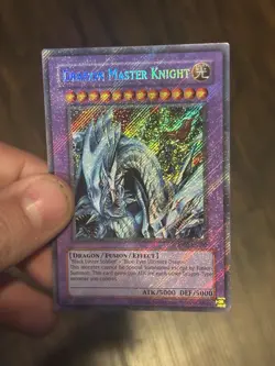 Yugioh Dragon Master Knight RP02-EN097 Secret Rare Unlimited Retro Pack 2 2020 - Image 1