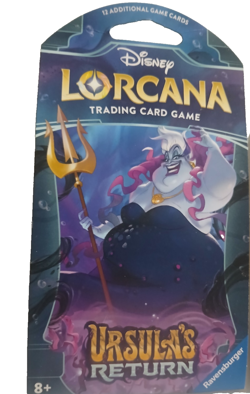 (6 pack) Disney Lorcana Into the Inklands & Ursala's Return Sealed Booster Packs - Image 3