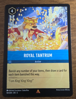 Royal Tantrum 161/204 Shimmering Skies Regular Disney Lorcana - Image 1