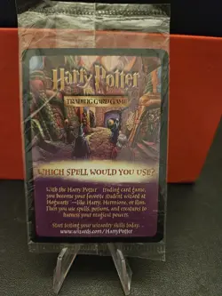 Harry Potter Movie Sealed 2002 Wizards Promo Trading Card Game - Image 1