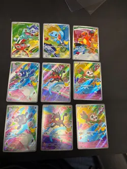 First Partner Promo 9 Card Lot Bulbasaur Squirtle Charmander Popplio Litten - Image 1