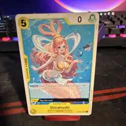 One Piece Shirahoshi Character Card Counter +1000 OP03-116 EN - Image 1
