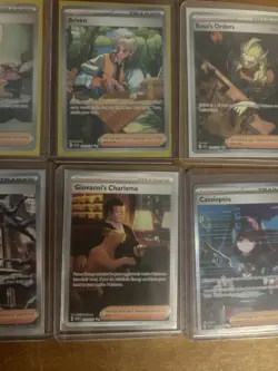 Special Illustration Rare SIR Card Lot Pokemon TCG NM/M Cassopeia Giovanni Jacq￼ - Image 4