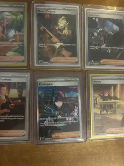 Special Illustration Rare SIR Card Lot Pokemon TCG NM/M Cassopeia Giovanni Jacq￼ - Image 5