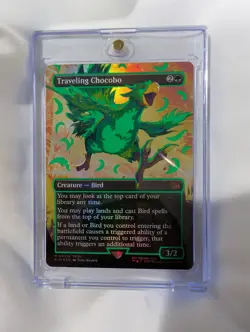 magic the gathering cards singles final fantasy Traveling Chocobo - Image 1