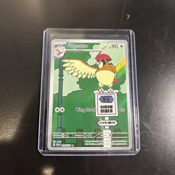 Pokemon Card Pidgeotto 208/197 Obsidian Flames Full Art Illustration Rare NM - Image 1