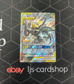 Pikachu & Zekrom GX SM168 Sun & Moon Black Star Promo NM Pokemon Card T1 - Image 1