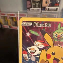 Pokemon Pikachu SWSH020 Sword & Shield Promo Holo Basic Card 2020 Ishikawa - Image 4