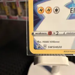 Pokemon Pikachu SWSH020 Sword & Shield Promo Holo Basic Card 2020 Ishikawa - Image 5