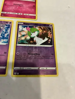 Lot Of 11 Ralts and Kirlia Pokemon Cards - Image 2