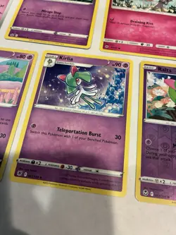 Lot Of 11 Ralts and Kirlia Pokemon Cards - Image 3