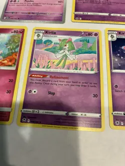 Lot Of 11 Ralts and Kirlia Pokemon Cards - Image 4