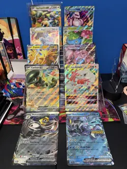 Pokemon JUMBO Card Lot Of 10 Oversized Cards, Zapdos, Venusaur, Mewtwo, etc - Image 1
