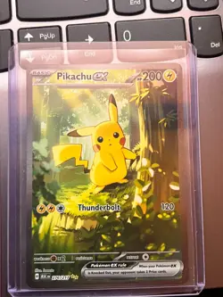 Pikachu ex 276/217 Ascended Heroes SIR Pokemon Card Special Illustration Rare - Image 1