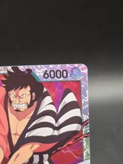 PRE-ERRRATA One Piece Card Game English Romance Dawn SR OP01-040 Kin'emon NM - Image 2