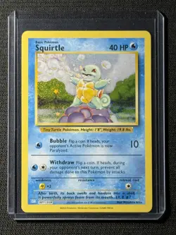SQUIRTLE 001/034 CLB Trading Card Game Classic Holo!!!🔥🔥🔥 - Image 1