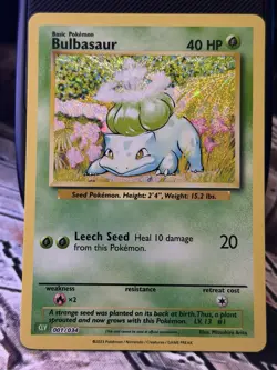 Bulbasaur 001/034 Trading Card Game Classic Holo - NM - Image 1