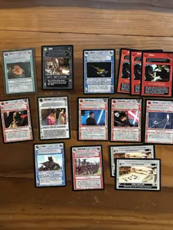 Star Wars CCG 15 Card lot - Image 1