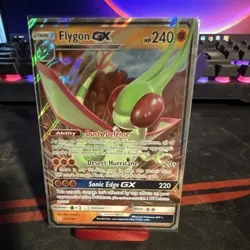The Pokemon Company Flygon GX Ultra Rare Holo 110/236 Pokemon Card EN - Image 1