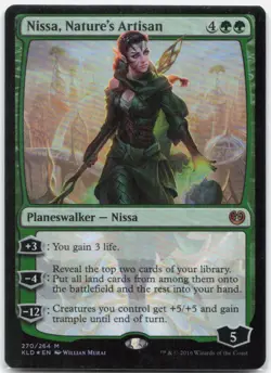 Nissa, Nature's Artisan *Foil* KLD 270 MP - Image 1