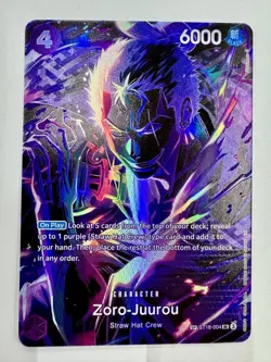 One Piece Card Game Zoro-Juurou ST18-004 Super Rare English SP + OP12 Pack - Image 1
