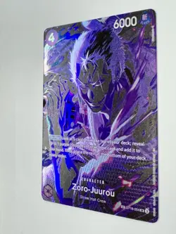 One Piece Card Game Zoro-Juurou ST18-004 Super Rare English SP + OP12 Pack - Image 3