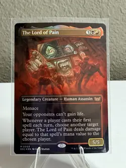 The Lord of Pain- 3 - NM Foil - Commander: Duskmourn - MTG - Image 1