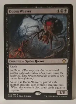 MTG Doom Weaver x1 Innistrad: Crimson Vow Commander Regular NM/PFresh! - Image 1