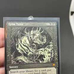 MTG Grim Tutor Showcase Normal NM Special Guests Magic Foundations SPG 0076 - Image 3