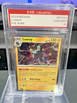 LUXRAY RARE 2023 FOIL #071/193 Pokemon Card GRADED 10 TCG CCG - Image 1