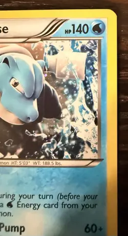 Blastoise 16/101 Plasma Blast Holo Rare Stage 2 HP140 Pokemon TCG Card English - Image 3