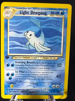 Light Dewgong 45/105 Neo Destiny 1st EDITION Pokemon TCG WotC NM Never Played! - Image 1