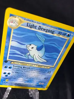 Light Dewgong 45/105 Neo Destiny 1st EDITION Pokemon TCG WotC NM Never Played! - Image 2