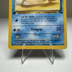 Krabby 51/62 1st Edition Fossil Set Pokemon MP - Image 3