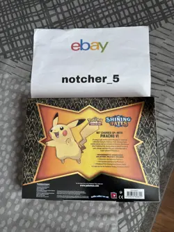Pokemon - Shining Fates Pikachu V Box - Brand New & Sealed - Image 2