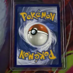 Pokemon TCG Lucario Stamped Cosmos Holo Card 114/198 Scarlet and Violet NM EN - Image 2