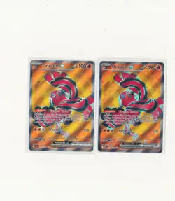 Lot x2 Oricorio ex 2025 Pokemon Phantasmal Flames #110 CA21 - Image 1