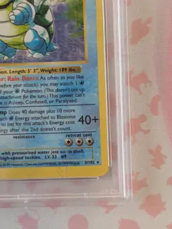 Blastoise #2/102 Holo PSA 2 - 1999 Pokemon Base Set Shadowless - Image 4
