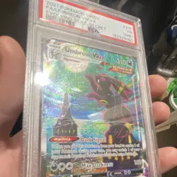Pokemon Umbreon VMAX Secret Rare Alternate Art Evolving Skies 215/203 PSA - Image 2
