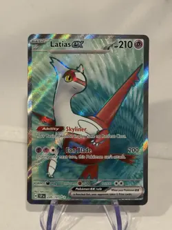 Latias ex 220/191 Surging Sparks Ultra Rare Full Art Holo Pokemon TCG NM - Image 1